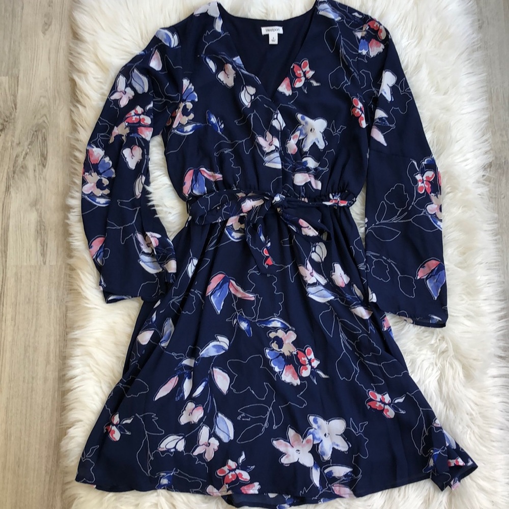 Dress Barn Floral Midi Dress